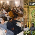 Devotees attending the Urs of Hazrat Kalu Baba Sarcar at Mansar Sharif